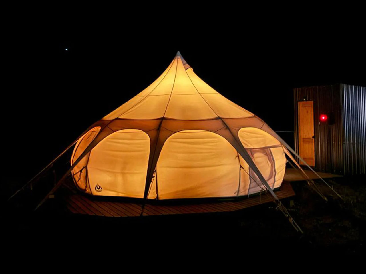 Camp at Night
