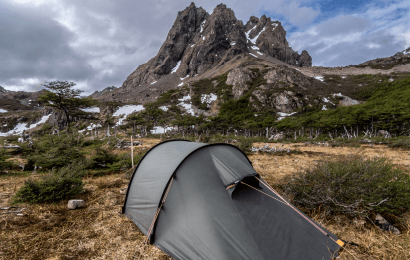 Camping in nature