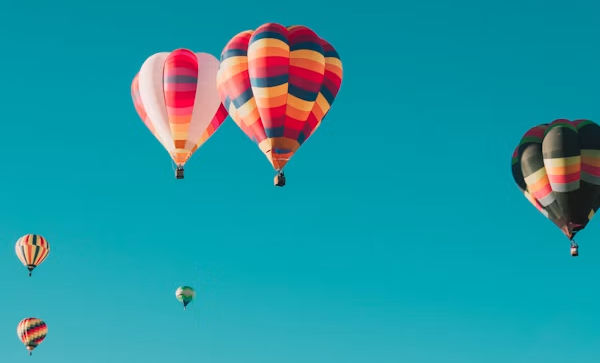 Hot Air Balloon Flight at Sunrise